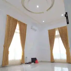 Jasa Gorden Blackout Sekat Klinik Hordeng Pintu Gordyn Vitrase