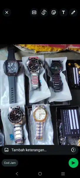 Jam tangan biden dan sunlifex