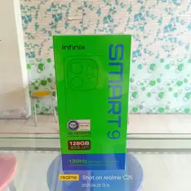 Infinix Smart 9 4/128 BARU garansi resmi 1th bisa TT atau Kredit
