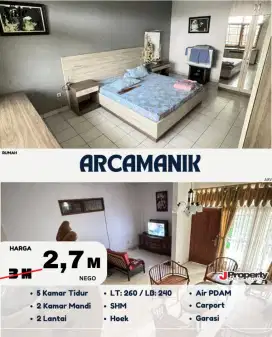 JUAL RUMAH BAGUS ARCAMANIK ENDAH JL.GOLF JARANG ADA! BUTUH CEPAT