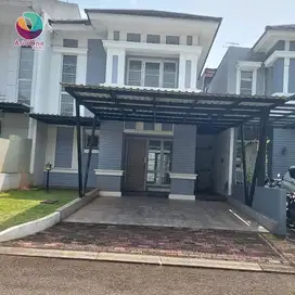 Rumah 2 lantai siap huni dekat pintu tol kota wisata
