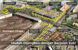 Dijual Cluster Kuningan Village Pik2 Tipe Carnelian Ukuran 6x15