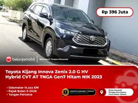 [ LOW KM ] Toyota Kijang Innova Zenix 2.0 G HV CVT AT Hitam 2023/2024