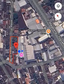 TANAH STRATEGIS DI DEKAT TUGU JOGJA! SIAP BANGUN 8 MENIT KE UGM