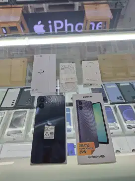 Second Samsung Galaxy A06 4/128GB Black SEIN ON Mulus Fullset Nego