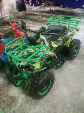 Mini ATV hunter automatic 50cc 2 tak bensin campur