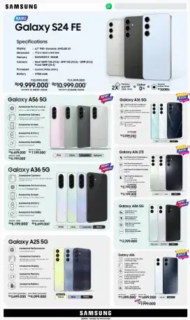 Samsung Galaxy - Baru, Garansi Resmi