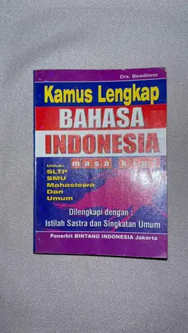 Kamus lengkap bahasa indonesia