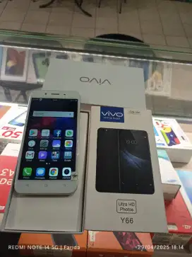 vivo Y66 4/64gb bekas fullset normal bisa TT