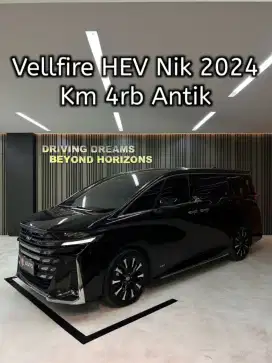 TOYOTA VELLFIRE 2.5 HEV HYBRD 2024 LIKE NEW