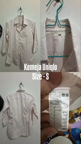 Preloved kemeja wanita Uniqlo