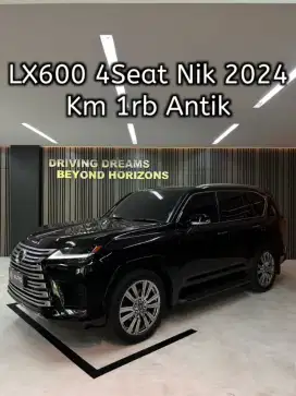 LEXUS LX600 VIP 4 SEAT 2024 LIKE NEW