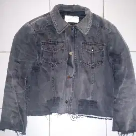 Jacket Denim Crop
