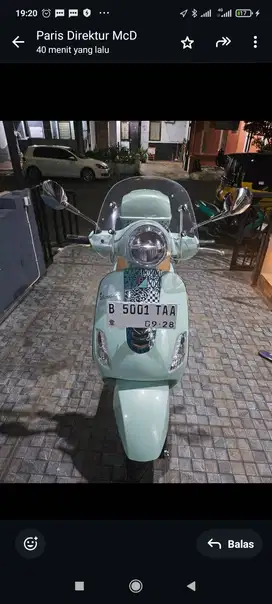 Vespa batic limited edition