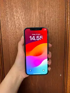 iPhone 12 Blue 64GB Second Mulus