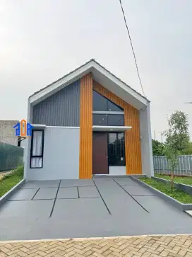 Rumah Skandinavia modern terlaris dekat stasiun kereta api