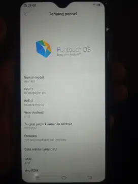 Di jual VIVO Y 1807