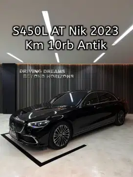Mercedes Benz S450 2024 Hitam S450L AT Mercy ATPM B1849KAD Nik 2023