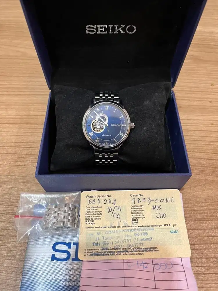 Seiko Presage SSA269J1 Open Heart