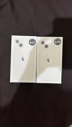 Iphone 13 128gb putih resmi baru segel