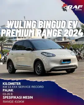 WULING BINGUO PREMIUM RANGE EV 2024 COKLAT RANGE 410KM