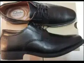 SEPATU KERJA PANTOFEL MEREK CLARKS ukuran 43