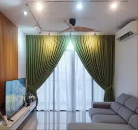 Bisa Pesan Gorden Blackout Sekat Klinik Hordeng Pintu Gordyn Vitrase