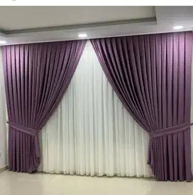 Tukang Tirai Gorden Jendela Gordyn Mewah Hordeng Model Terbaru Murah