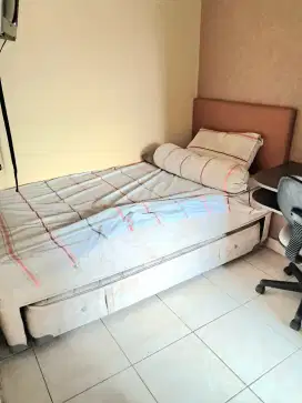 Spring bed 2 in 1 second kondisi baik merek elite