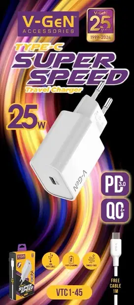 charger 25watt vgen
