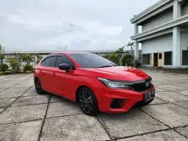 (Km 14rb) Honda City RS Hb 1.5 At. Sensing. Tahun 2022. Merah. Perfect