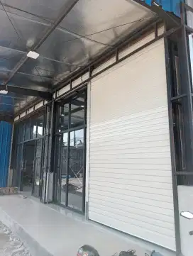 Rolling door gulung/folding gate murah