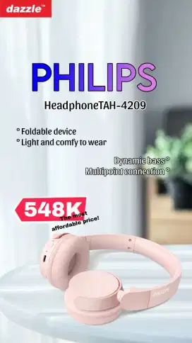 Philips TAH4209 On-ear wireless headphones