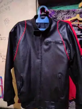 JAKET SEMI KULIT SIZE XL