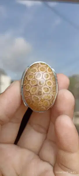 Cincin batu teratai big size