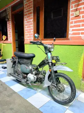 Honda C70 mesin aman
