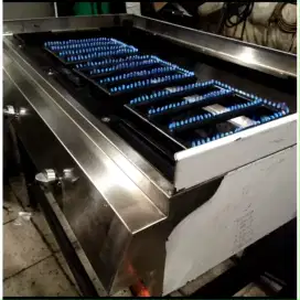 kompor gas teppanyaki/burger/wajan datar