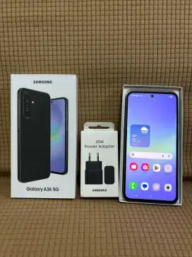 samsung a36 5g 8/256gb second free adaptor ori