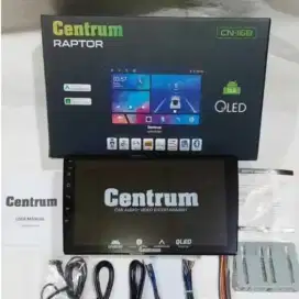 Head unit android centrum 9 inch QLED ram 2/32