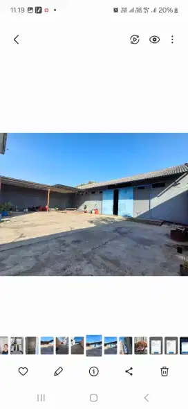 Disewakan Gudang dan ruko  komersil  strategis, bebas banjir .