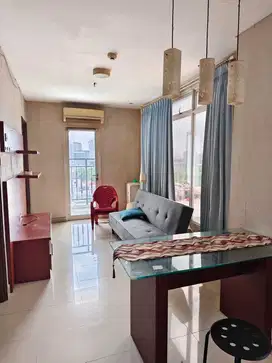 APARTEMEN SUNTER ICON 2BR HOOK SEMI FURNISHED