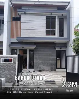 New project Baruk Utara dkt UPN Rungkut Merr Semolowaru