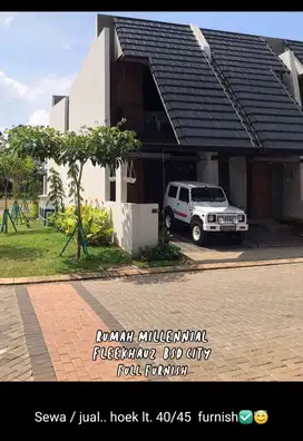 Dijual rumah hook cluster fleekhauz - BSD