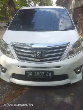 Toyota alpard mewah murah bs cas tempo 1 th tanpa bjnga
