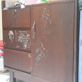 Buffet Lemari Jati Asli