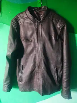 Jaket kulit pria