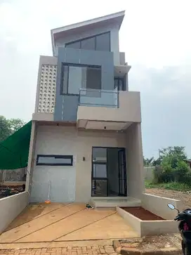 Rumah 3 lantai dicinangka Depok.ede