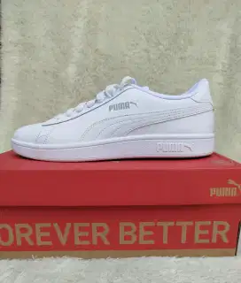 Jual sepatu sneakers pria puma smash v2 no 41 BARU ORIGINAL MURAH