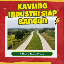 Dijual Cepat Tanah Industri Untuk Gudang dan Pabrik di Cikarang