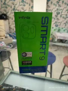 Infinix Smart 9 4+4/128gb baru garansi resmi bisa TT Kredit